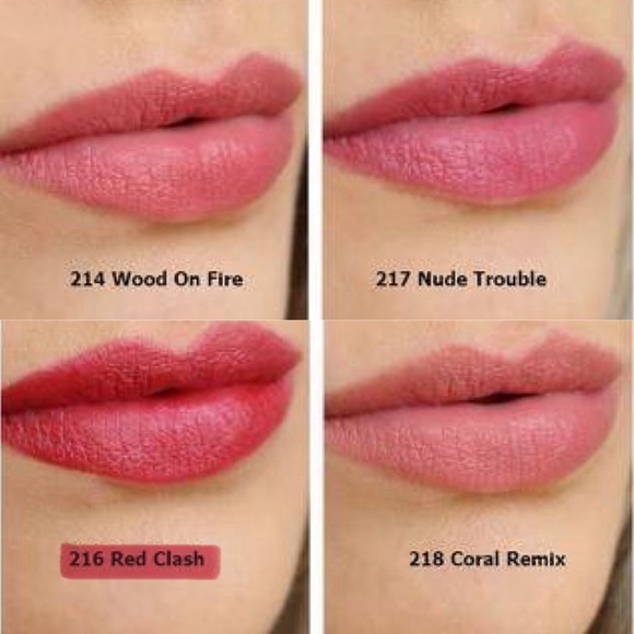 YSL Yves Saint Laurent Rouge Pur Couture The Mats “216 - Red Clash” Lipstick - Picture 3 of 11